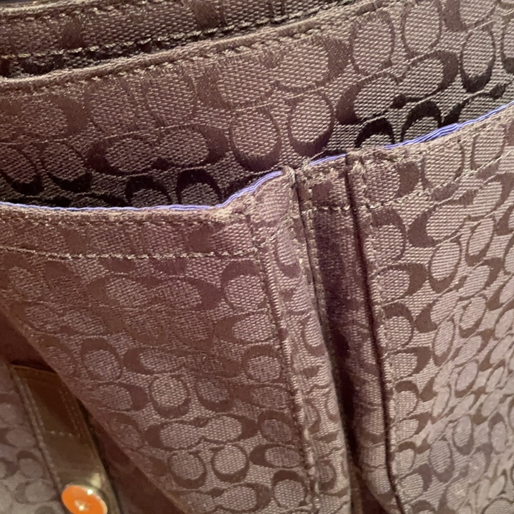 Coach signature fabric messenger bag - Picture 6 of 6